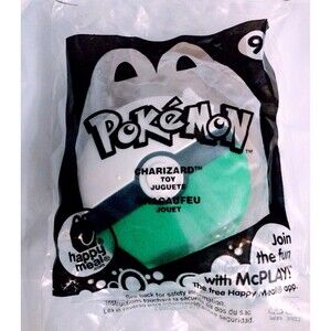CHARIZARD POKEMON Disc Launcher & Card Collectible McDonald’s Toy #9